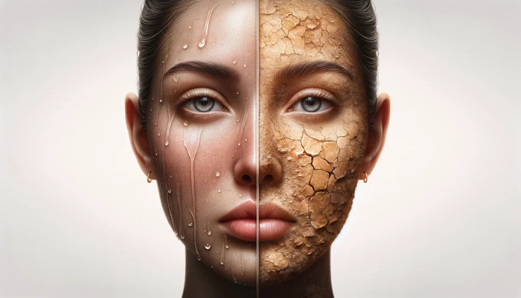 Olejnatá vs suchá pleť