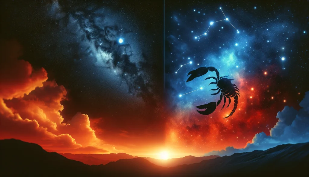 Obloha horoskop Štíra