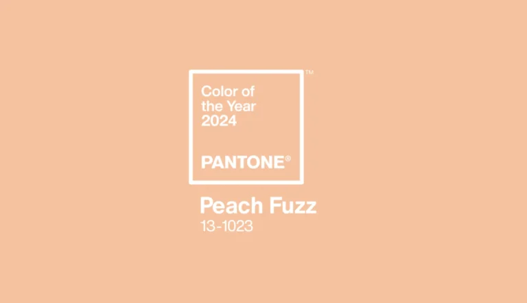 Pantone barva 2024 Peach Fuzz