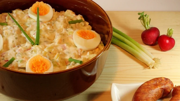 Bramborový salát s uzeninou